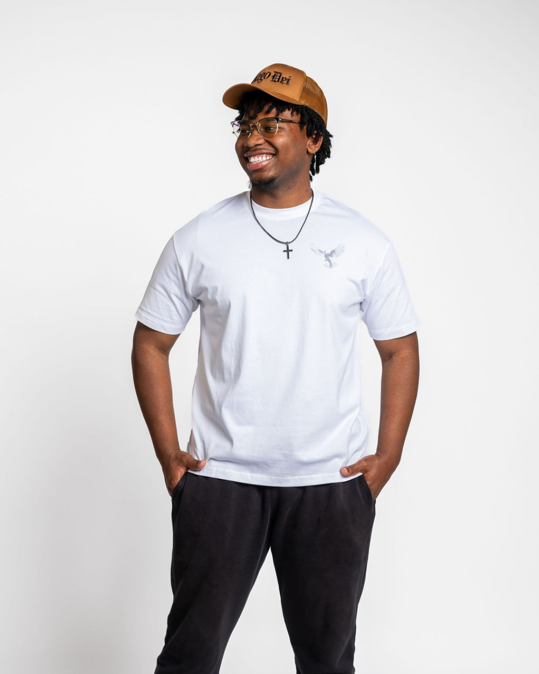 PRESENCE Streetwear Loose Drop Shoulder T-Shirt