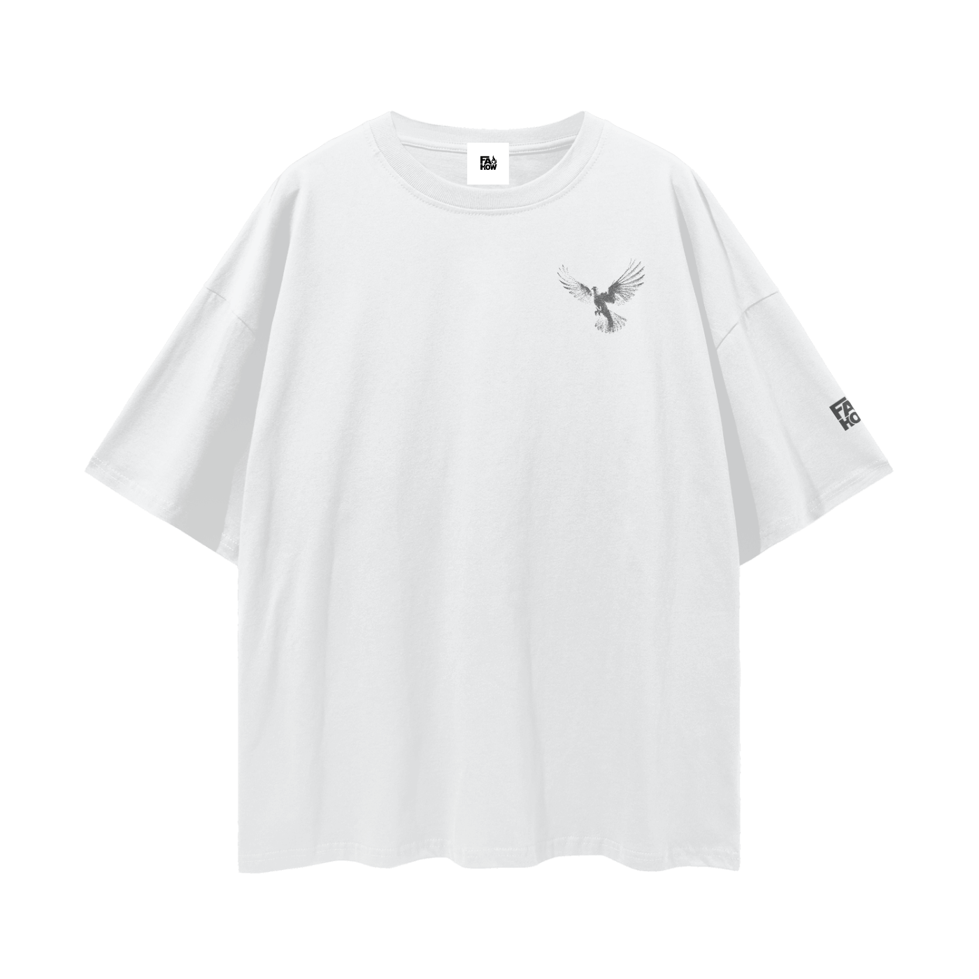 PRESENCE Streetwear Loose Drop Shoulder T-Shirt