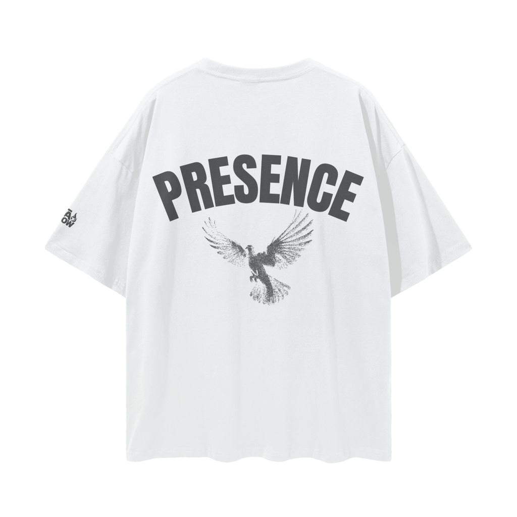 PRESENCE Streetwear Loose Drop Shoulder T-Shirt