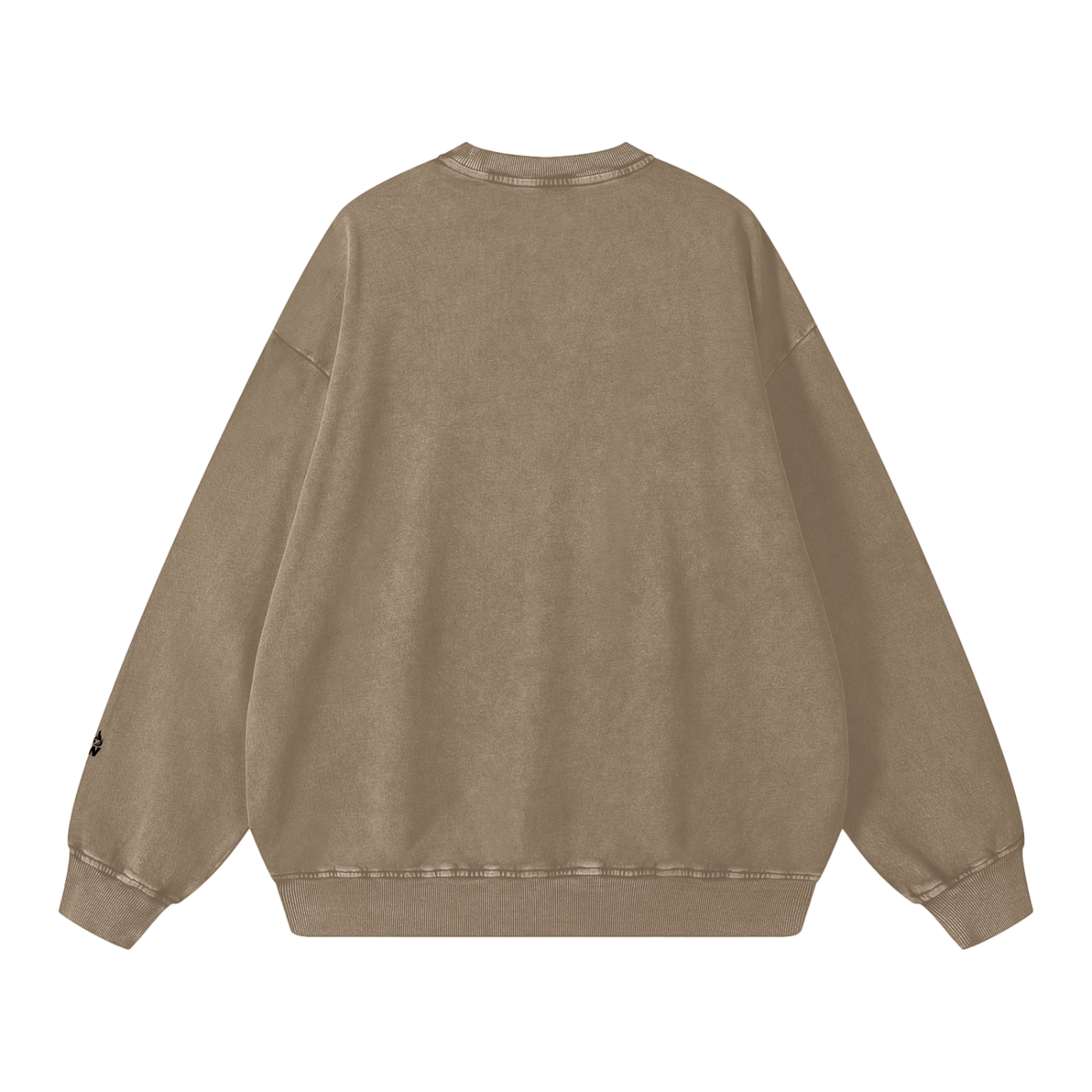 PRESENCE OVER PERFORMANCE Snow Washed Oversized Sweatshirt